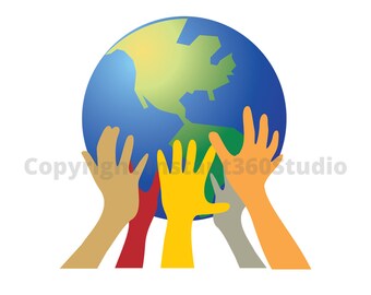Kids World / Child Care / Daycare Clip Art / Preschool Logo / Logo templates / Download and Use Now