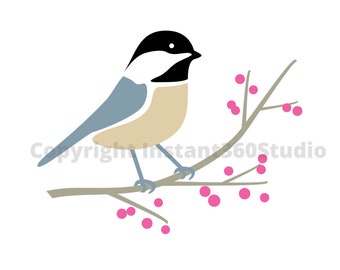 Sweet Bird / Child Care / Daycare Clip Art / Preschool Logo / Logo templates / Download and Use Now