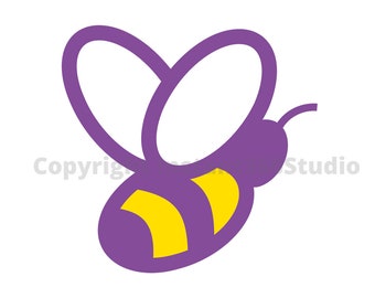Bumble Bee / Child Care / Daycare Clip Art / Preschool Logo / Logo templates / Download and Use Now