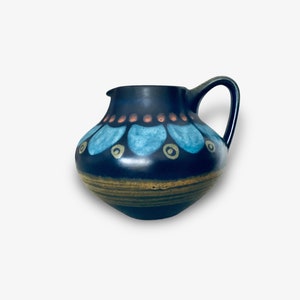 Wonderful vase jug KMK Kupfermühle around 1970
