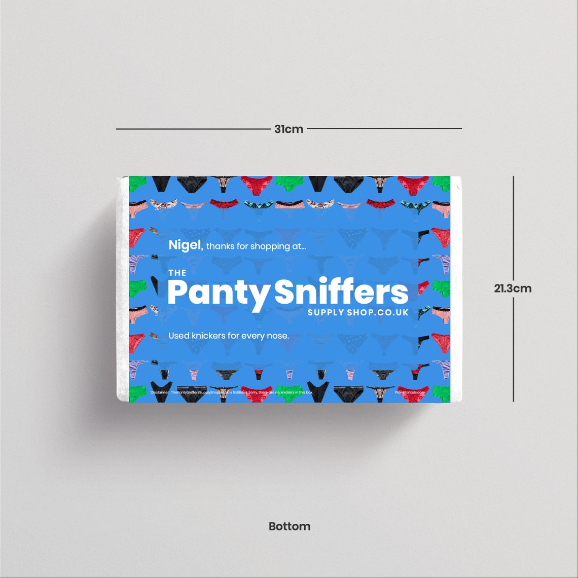 Panty Sniffer Prank Parcel / Package Panty Sniffers Supply Etsy