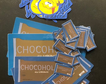 Chocolate Lover Stickers