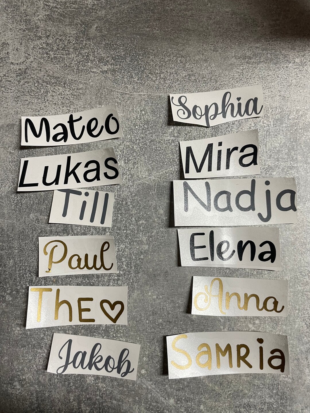 Vinyl Sticker Personalisierte Aufkleber Vinyl Namesaufkleber Etsy.de