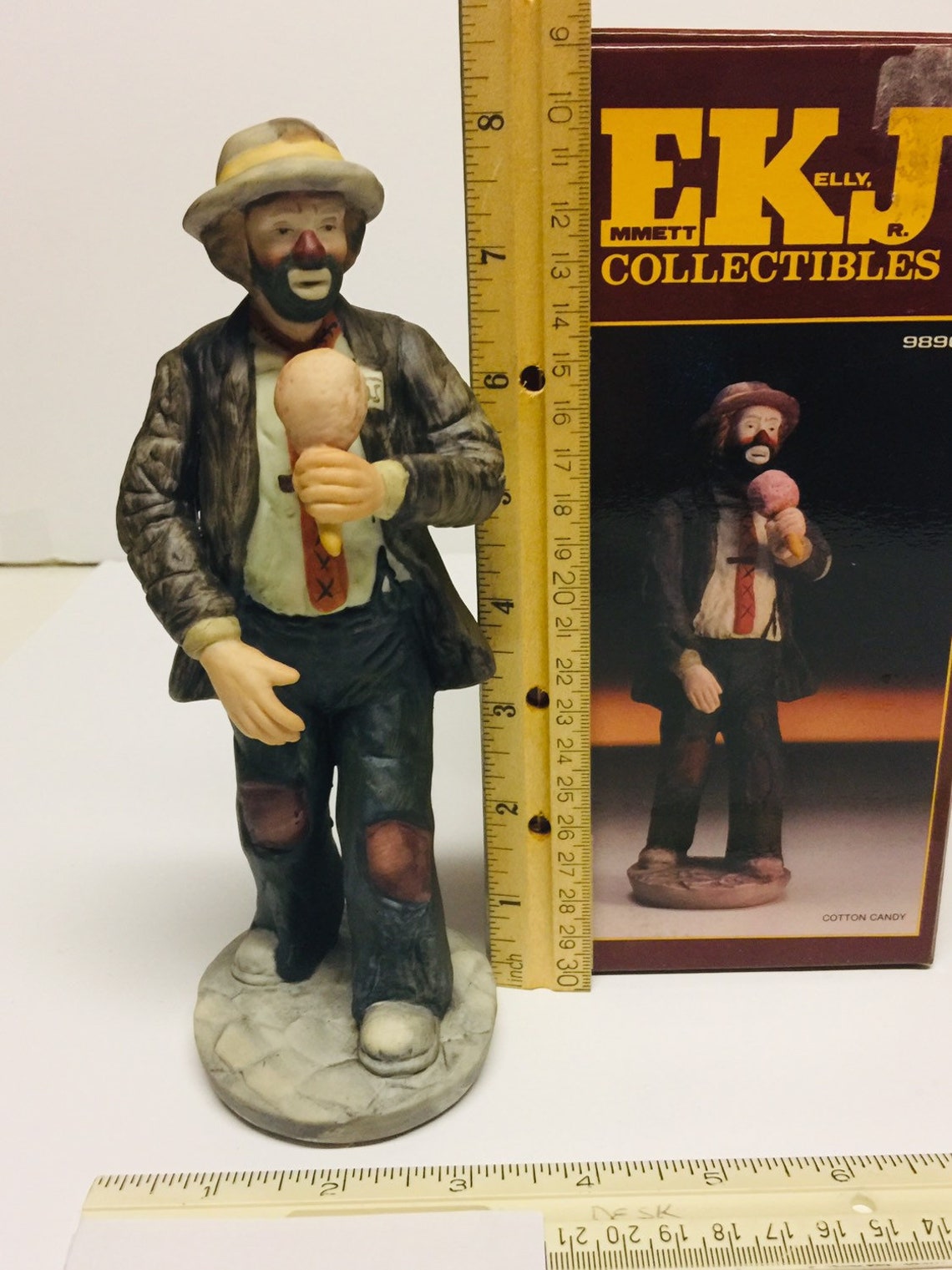 Emmett Kelly Jr. Collectibles 9890F Cotton Candy Etsy