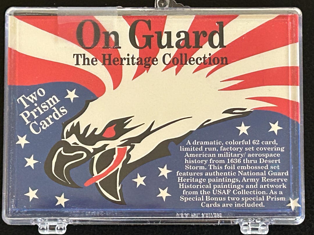 US Military Cards, on Guard the Heritage Collection 62 Card Complete ...