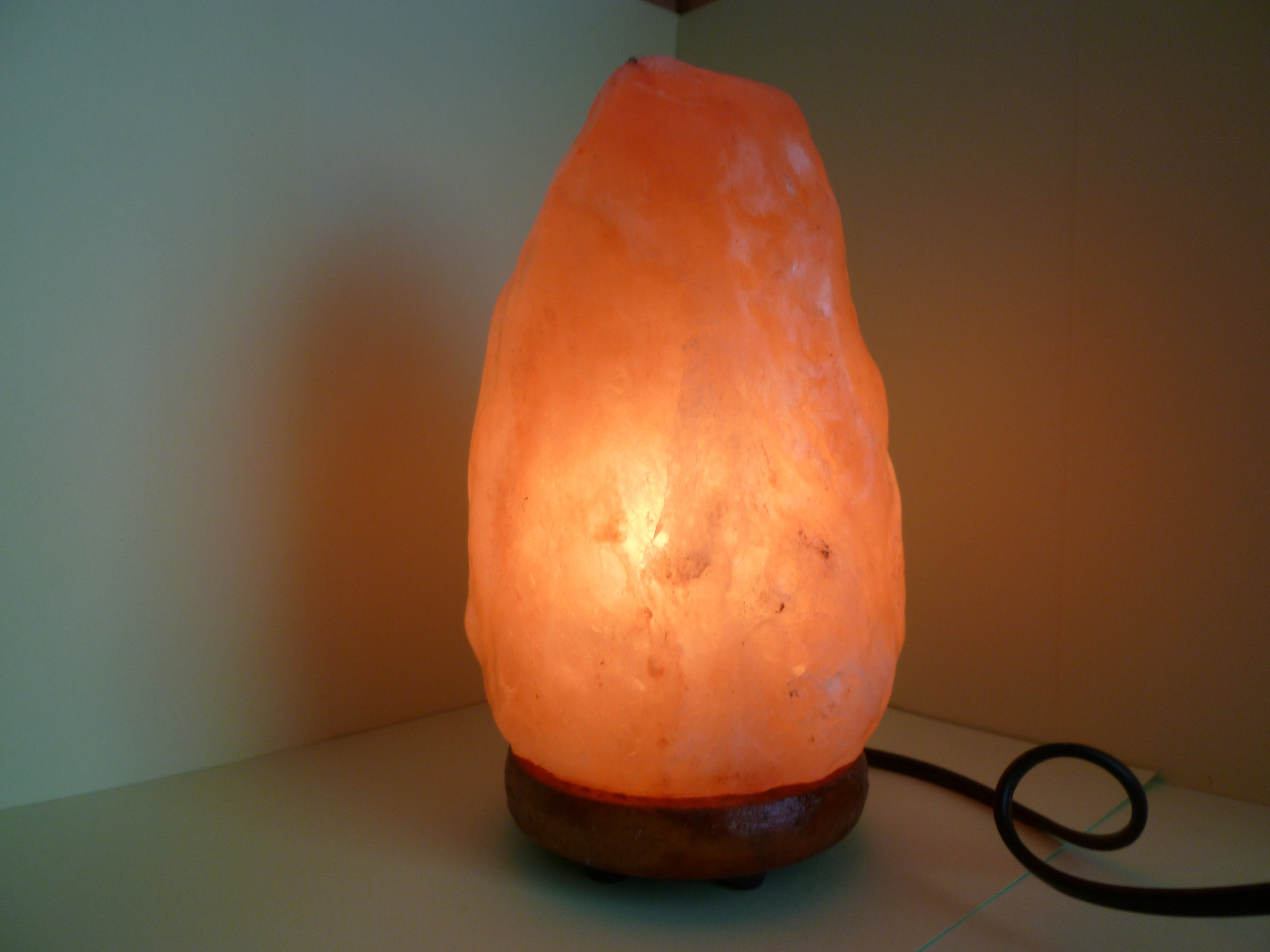 Himalayan Salt Rock Electric Lamp Etsy