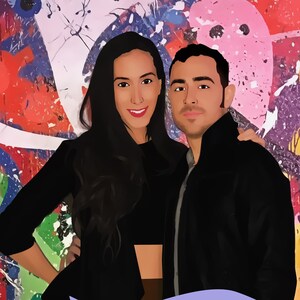Custom Portrait | Custom Portrait Illustration | Custom Portrait Print | Custom Portrait | Custom Illustration