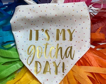 gotcha day bandana