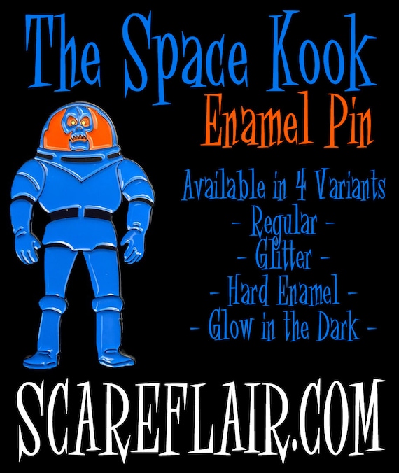 Villains Deluxe Enamel Pin The Spooky Space Kook Scooby Doo Etsy
