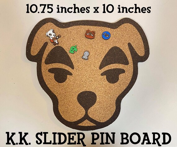 K.K. Slider Cork Pin Board - Animal Crossing New Horizons Nintendo Switch