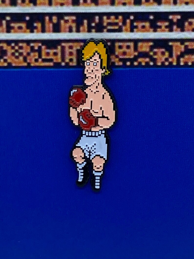 Glass Joe ou Von Kaiser Mike Tysons PunchOut Épingle à Etsy