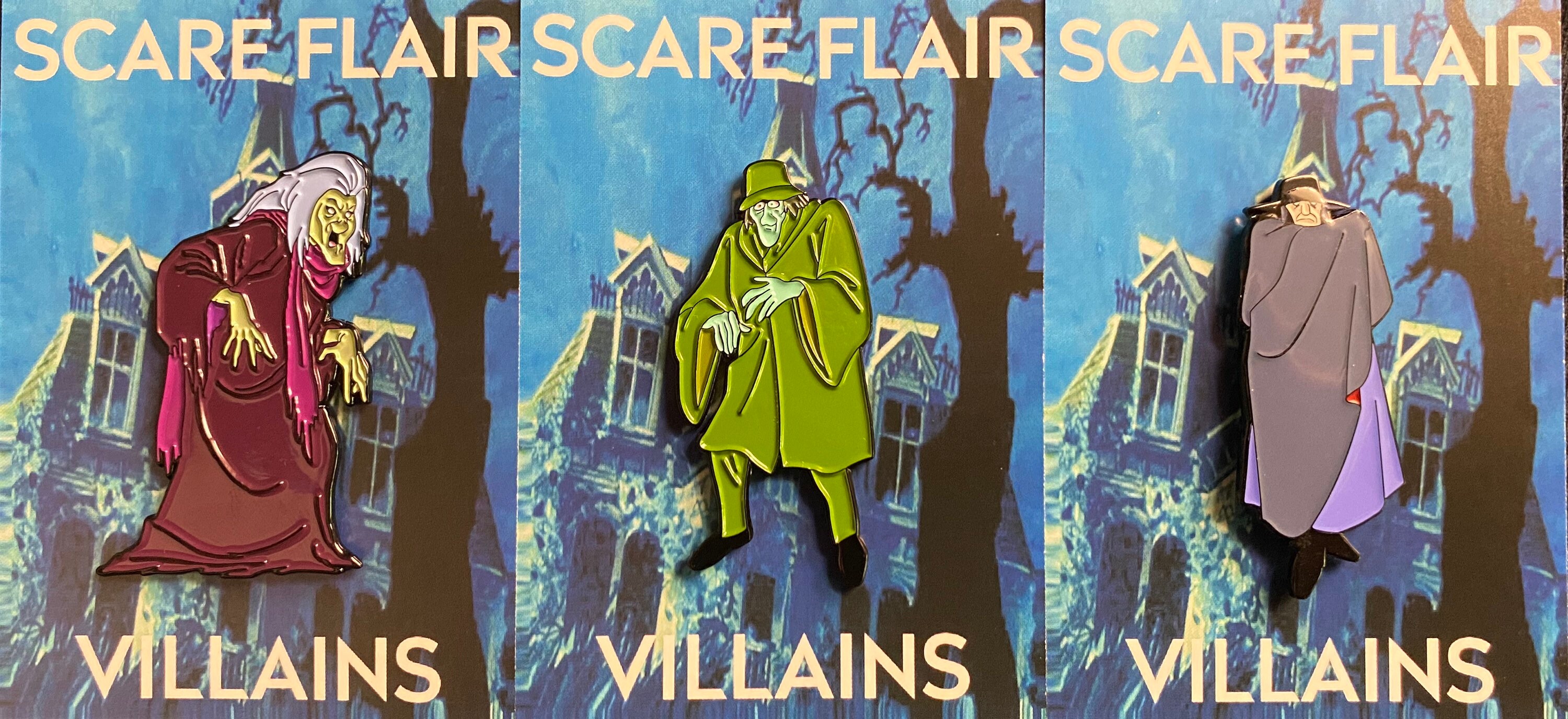 Villains Wave Seven Enamel Pins - Scooby-Doo - Witch McCoy + Mr Hyde …