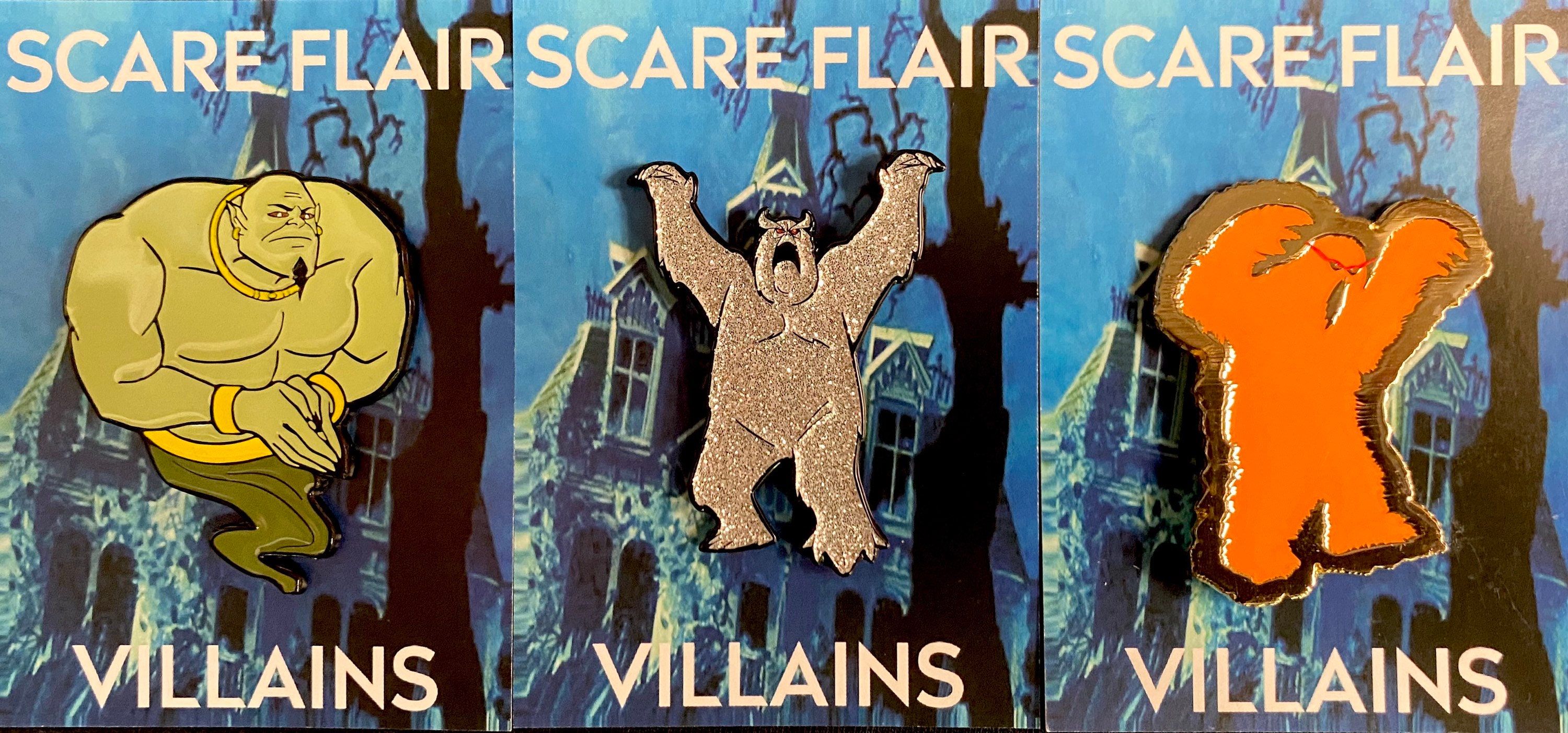 Villains Wave Six Enamel Pins - Scooby- Doo - Jadal + Snow Ghost + 10…