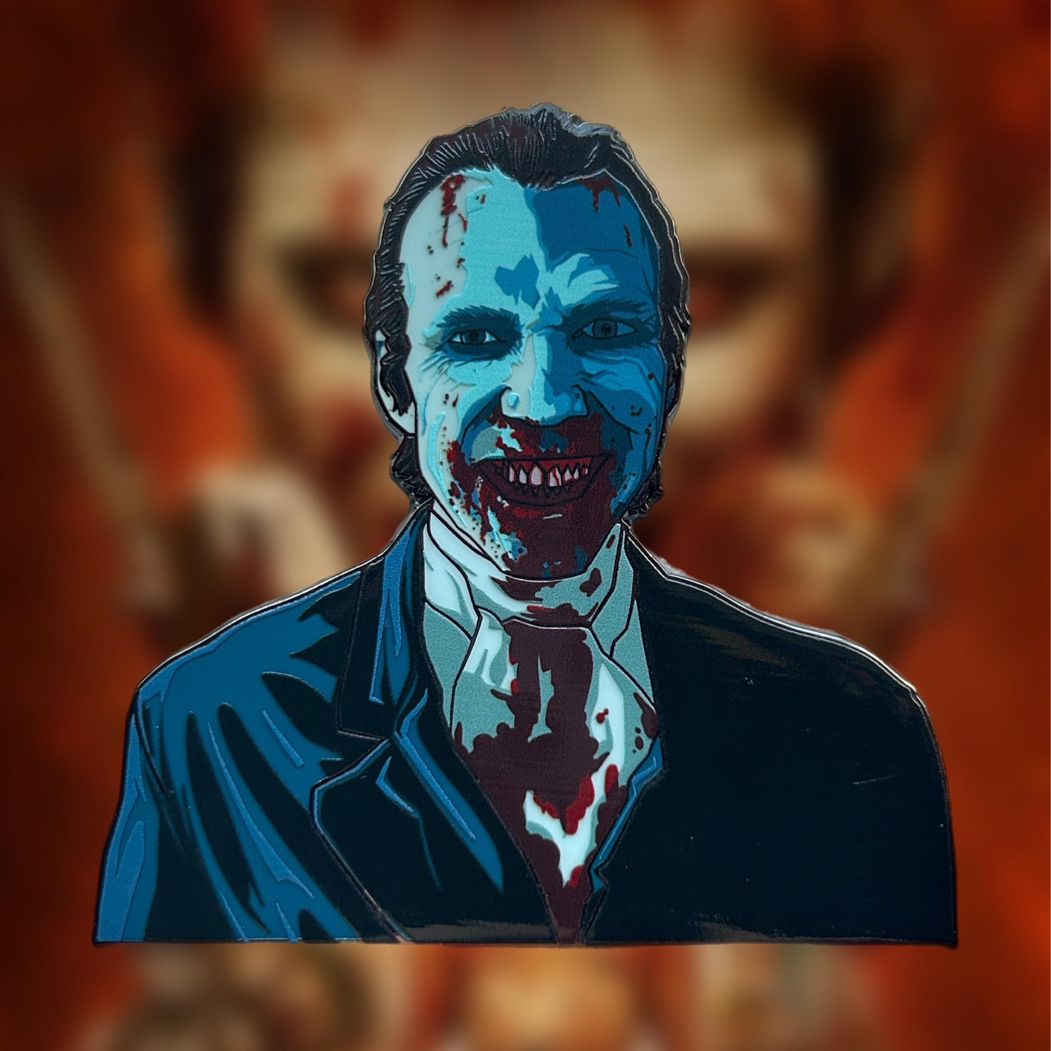 【rodrigo様用】DEVASTATING ENEMY /The Fallen Doom-head Enamel Pin - 3 Inches - Rob Zombie's 31 Devil's
