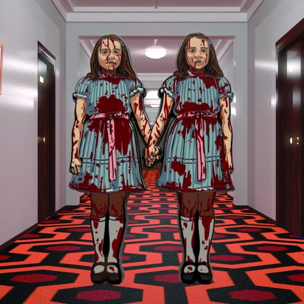 THE GRADY TWINS Enamel Pin - The Shining Stanley Kubrick Stephen King