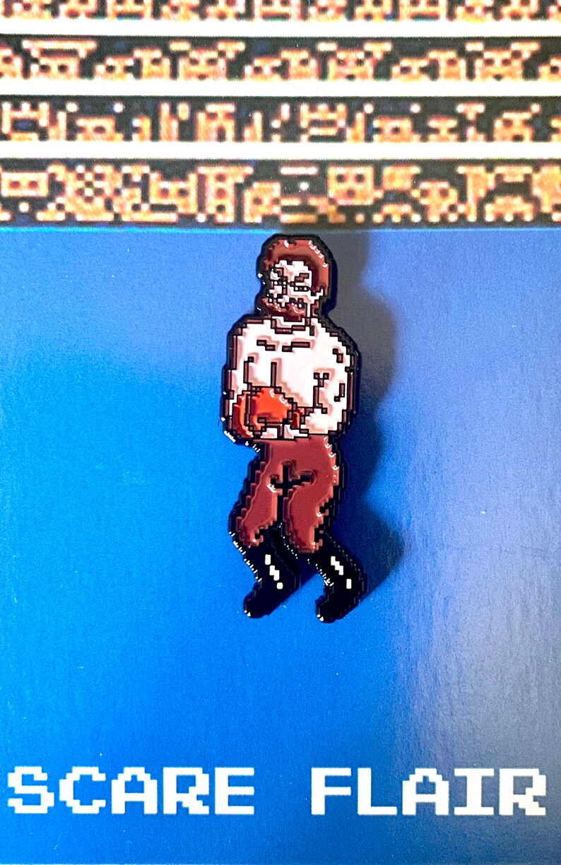 Glass Joe or Von Kaiser Mike Tysons PunchOut Enamel Pin Etsy