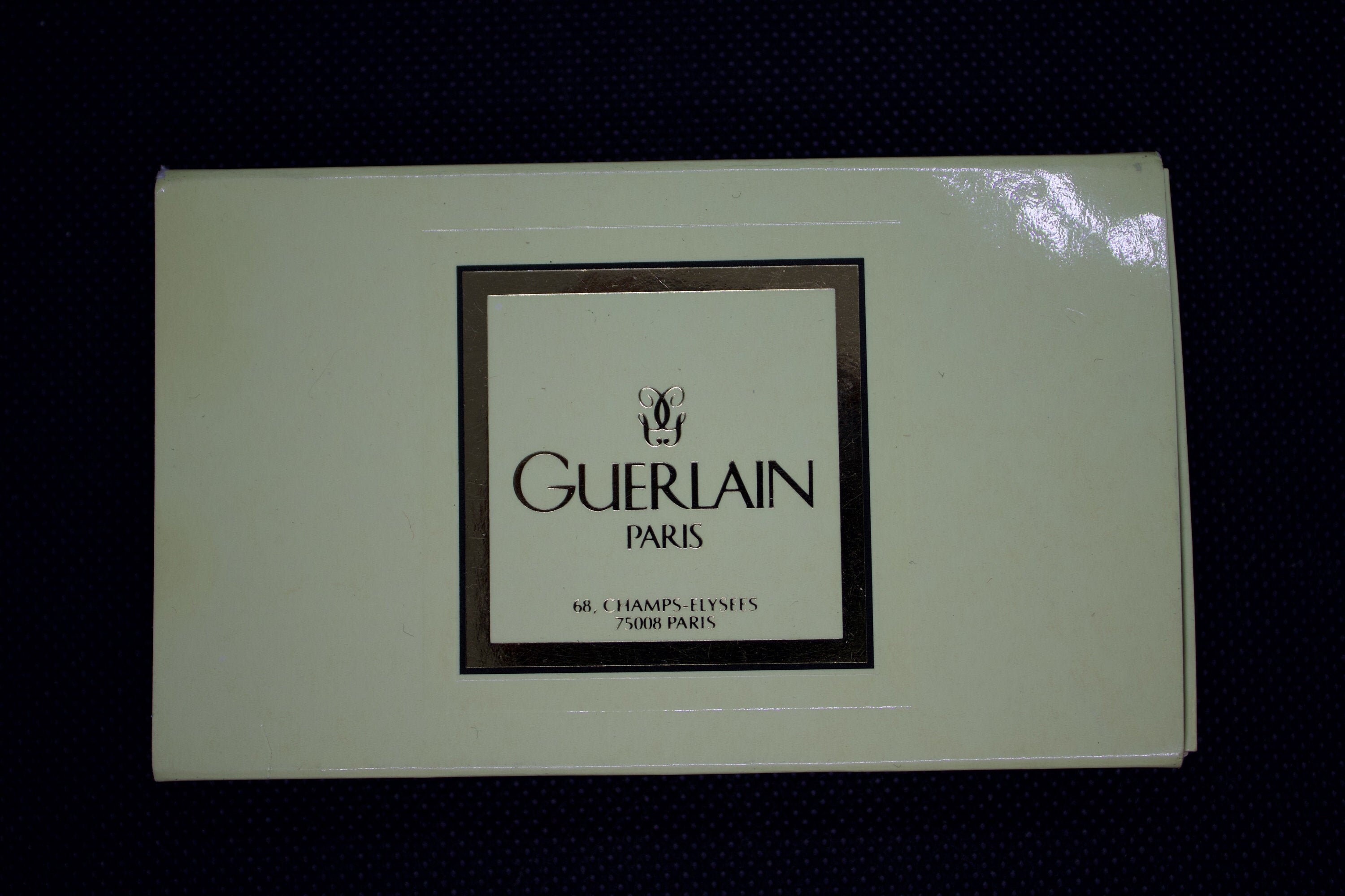 Guerlain - Ancienne Boite d'allumettes Complète Fabriquées Par La Parfumerie Années 60's Pour Allume