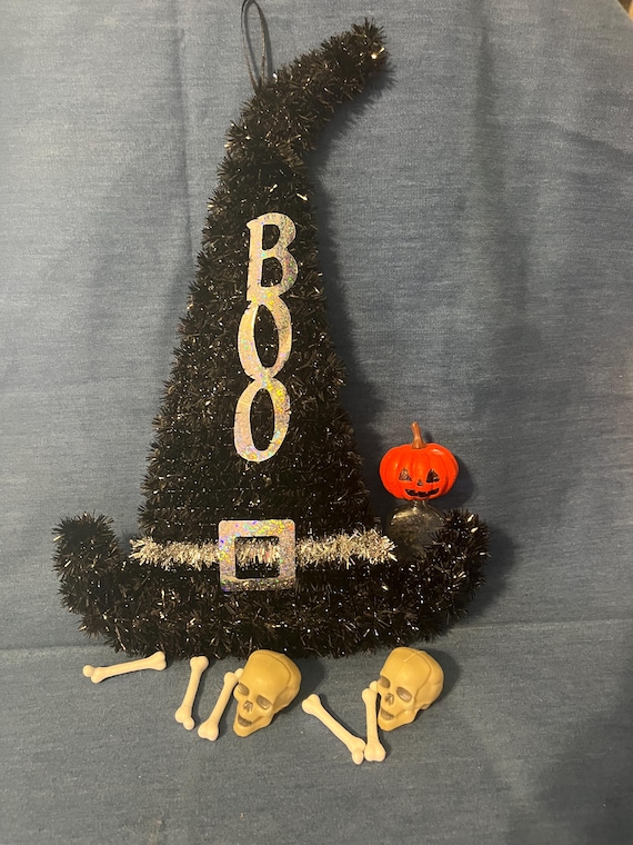Enchanting Spooky Witch's Hat Decor for Halloween Parties, Haunted Houses & Costume Accessories