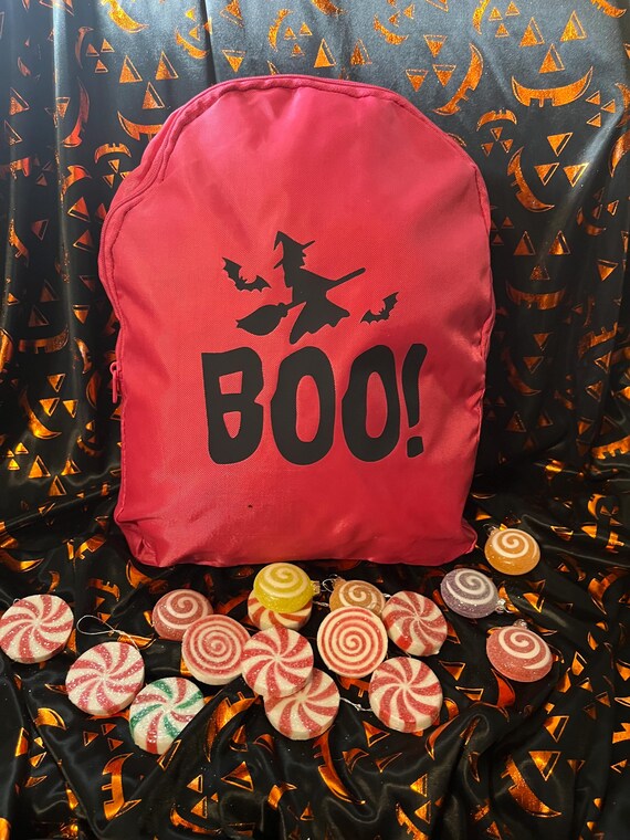 Reusable Halloween Candy Sack: Eco-Friendly Trick-or-Treat Tote for Kids & Adults
