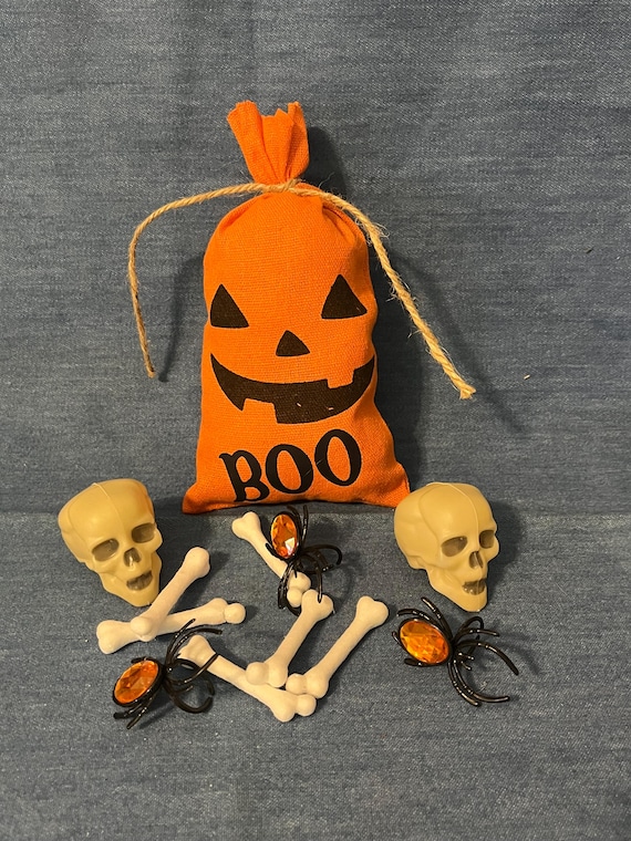 Eco-Friendly Halloween Treat Bags for Kids - Reusable Party Favor Sacks for Trick-or-Treating