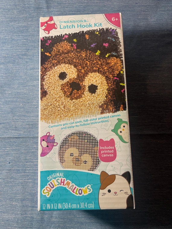 Disney Hans Squishmallows Latch Hook Kit - DIY Character Craft Project for Kids Adults