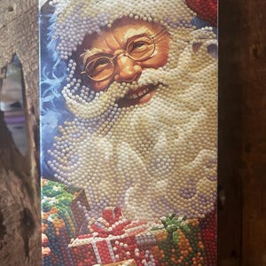 Diamond Dotz, Santa Diamond Dots, Square Diamond Painting Kit, Square Diamond Art, Diamond Dotz Christmas Gifts, 5D, Special Edition,