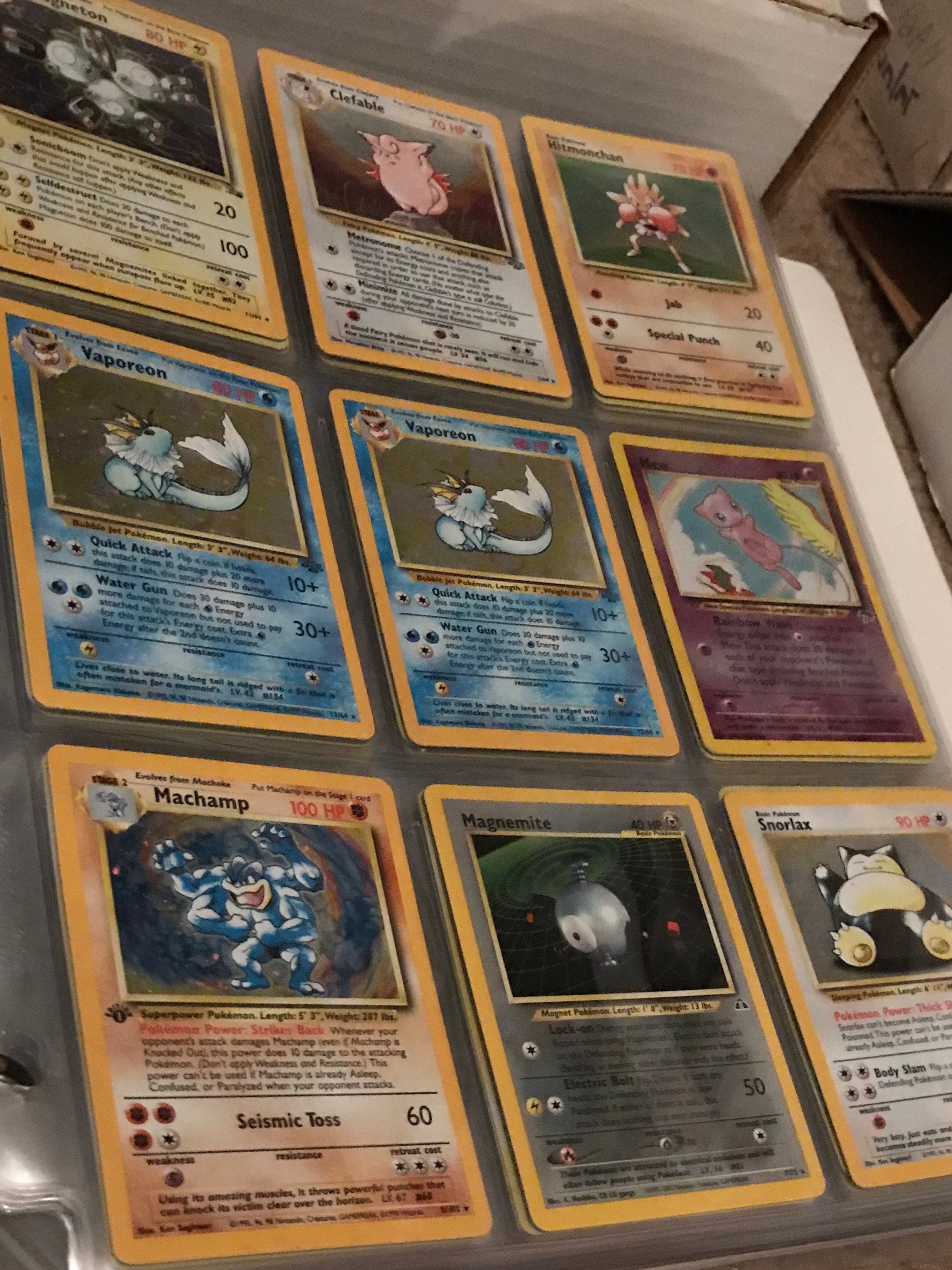 50 Card Lot Vintage WOTC 1999 Pokemon Cards 1st Editions Fast Shipping Best  Deal - Etsy