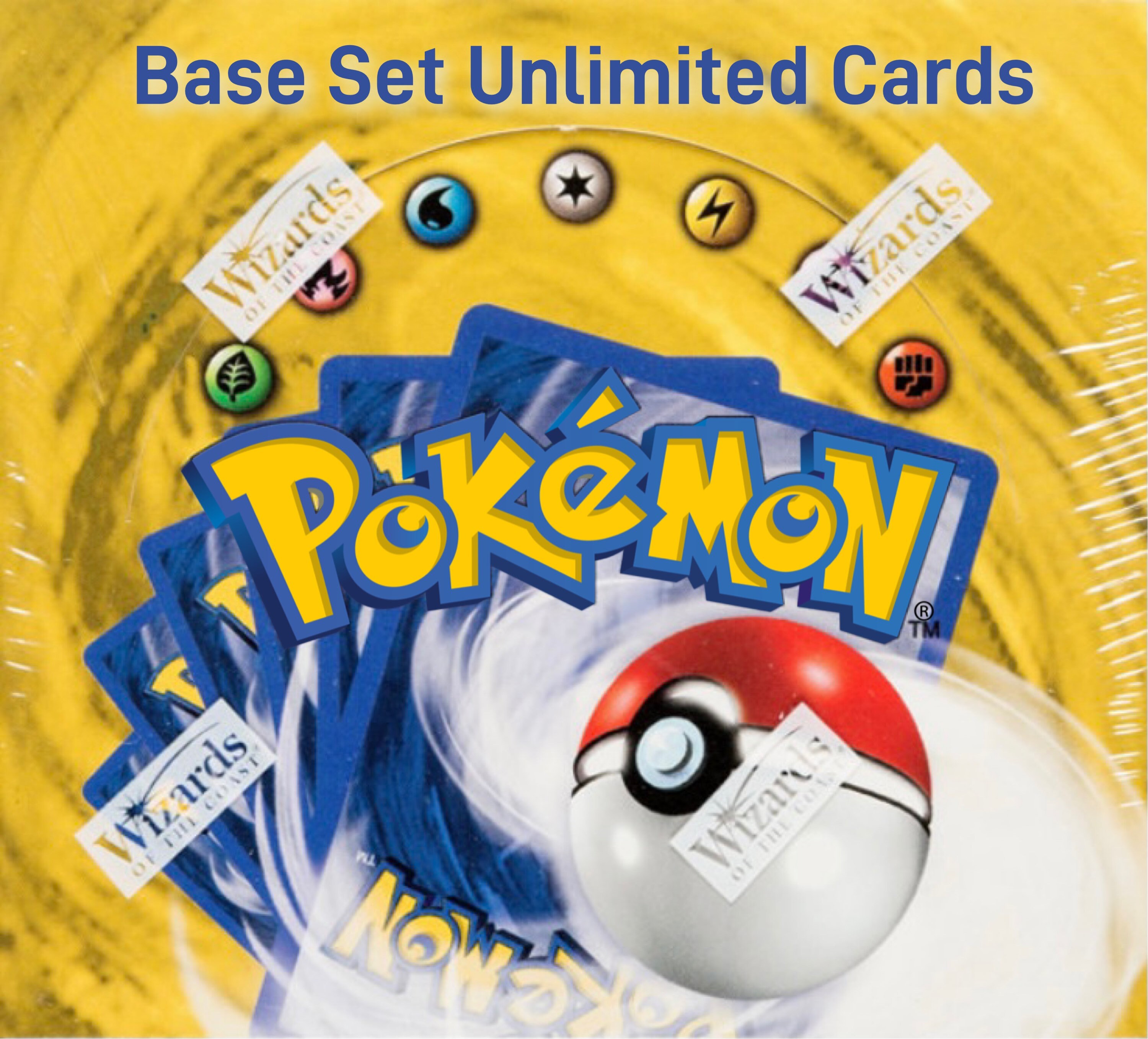 10 Base Set Pokemon Cards Vintage Original WOTC No Duplicates