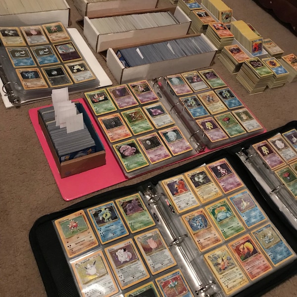 50 Lot WOTC Original Vintage Pokemon Cards 1st Editions 1999 Fast Shipping