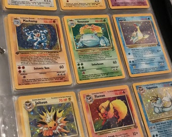 rare old pokemon cards 25 with 100 HP or Higher (Assorted Lot with No Duplicates) (Original Version) : Toys & Games My favorite 3 uncommon pokemon