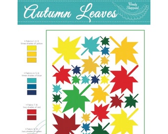 Autumn Leaves Digital PDF Pattern