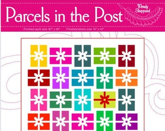 Parcels in the Post Quilt Digital Pattern PDF Download