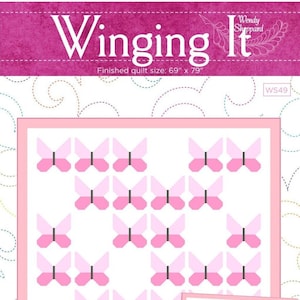 Butterfly Quilt Pattern PDF - Fat Quarter Precuts Friendly