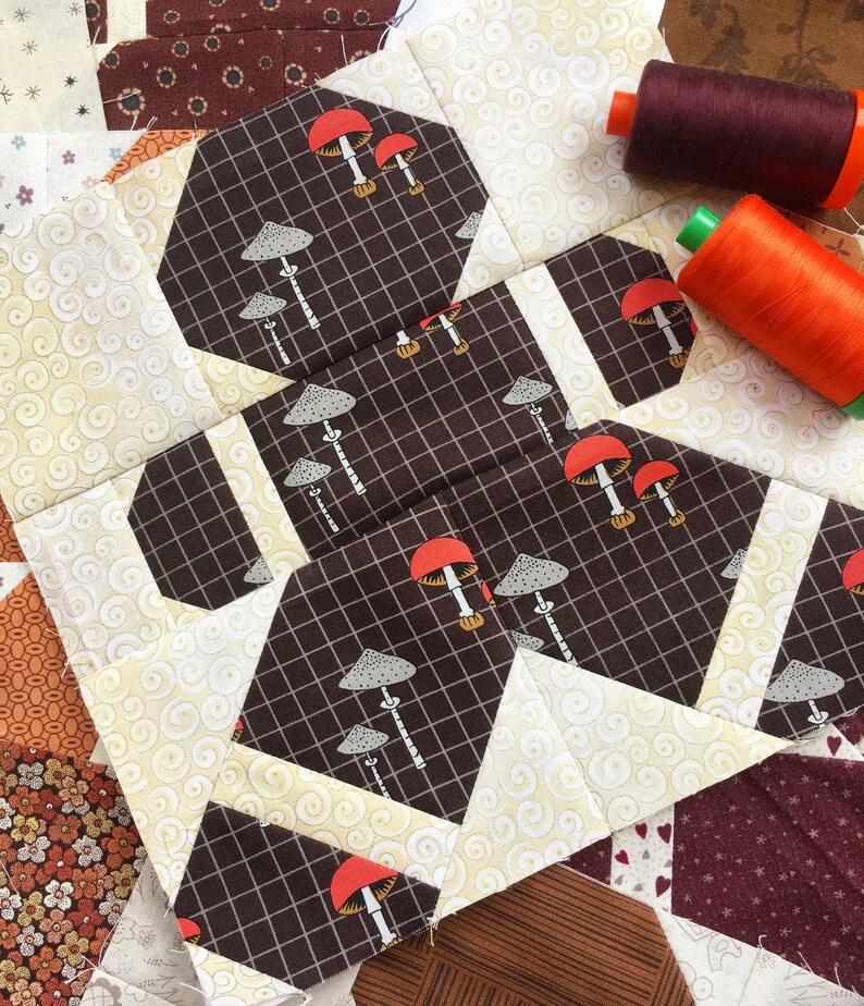 You Can't Catch Me Christmas Gingerbread Men Quilt Digital Pattern PDF Download image 4