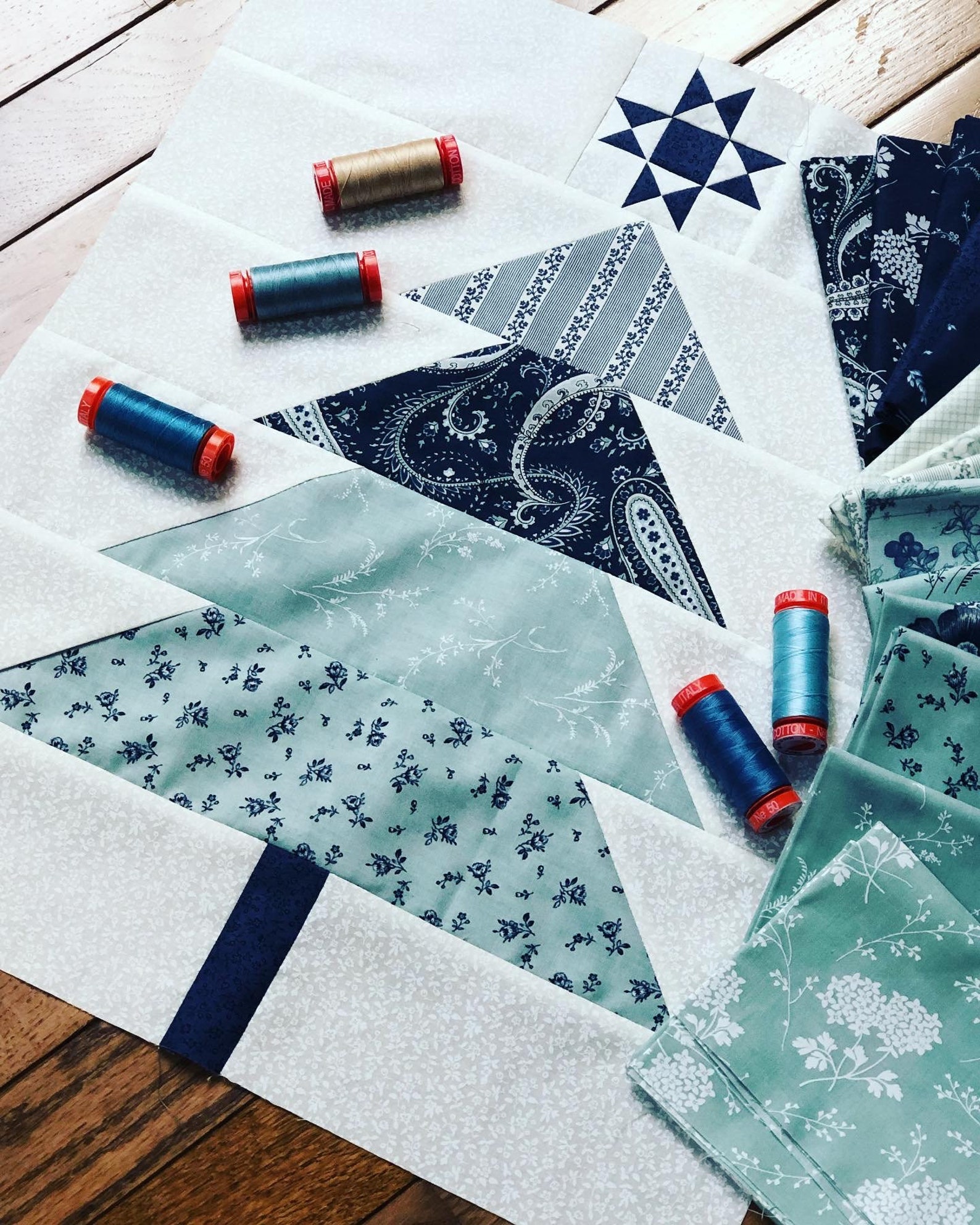 PINEING for CHRISTMAS Scrappy Christmas Tree Quilt Pattern Pdf Etsy