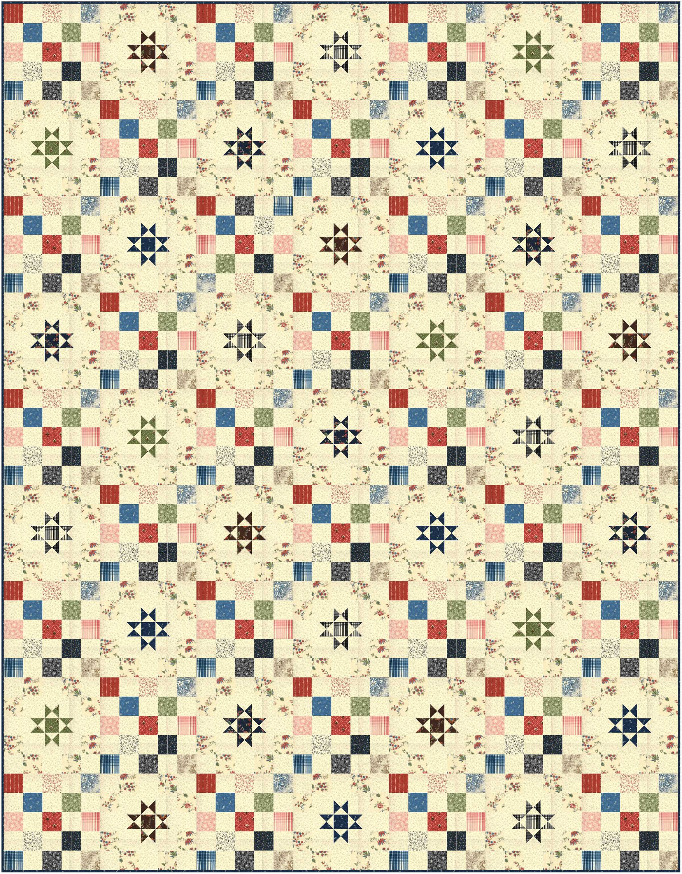 Twinkle, Twinkle STAR Digital Quilt Pattern PDF Download - Etsy