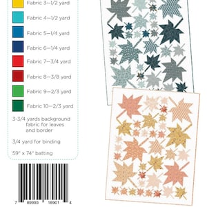 Autumn Leaves Digital PDF Pattern - Etsy