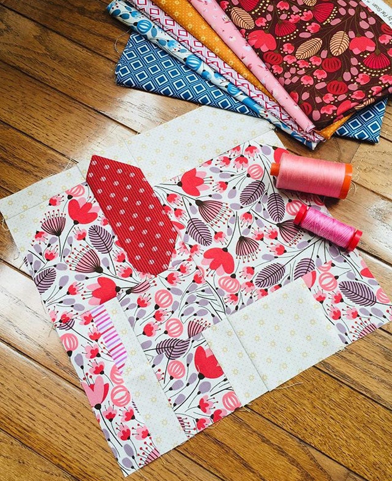 STOMPING GROUND Elephant Fat Quarter Pieced Quilt Pattern PDF - Etsy