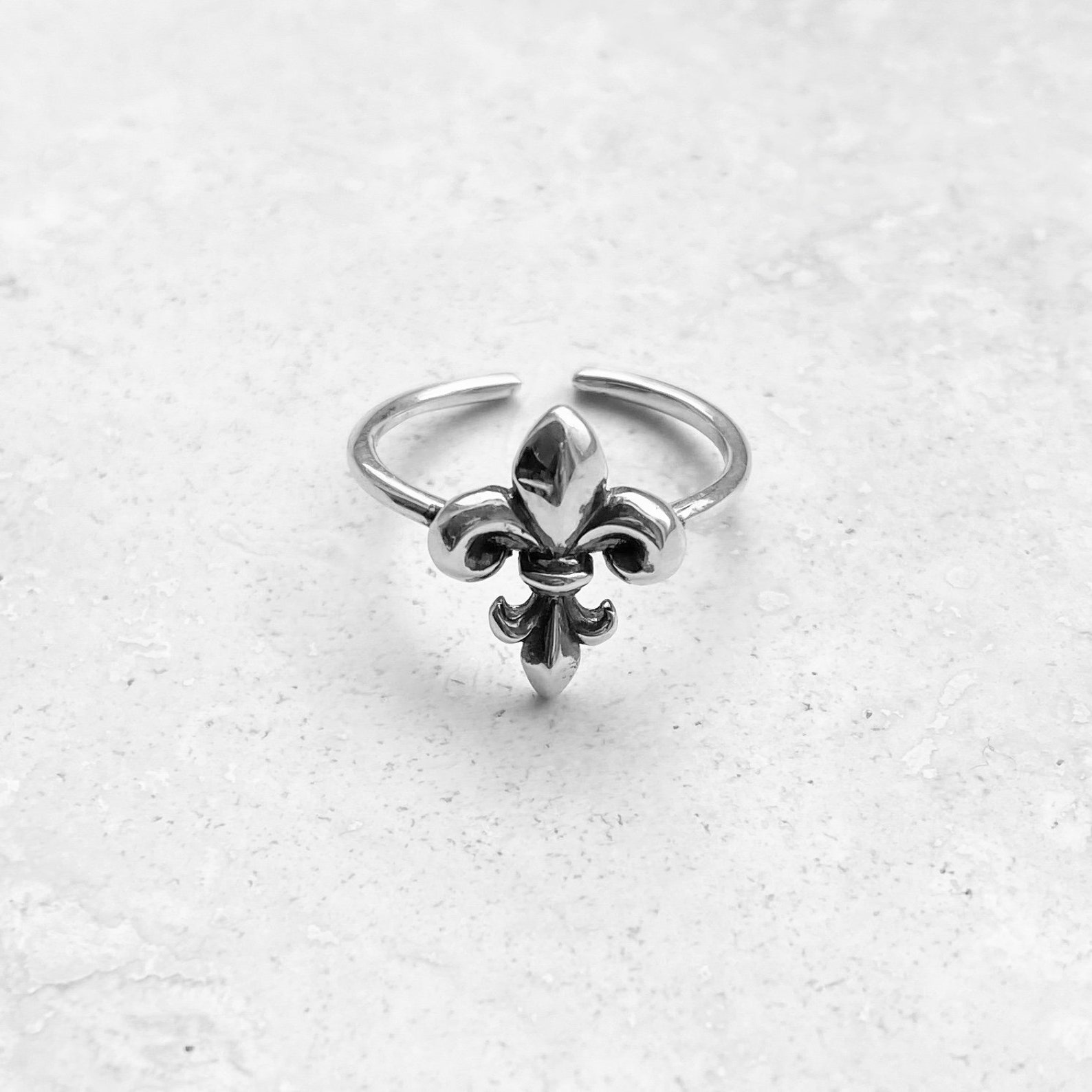 Sterling Silver Saints Toe Ring Silver Ring Fleur De Lis | Etsy