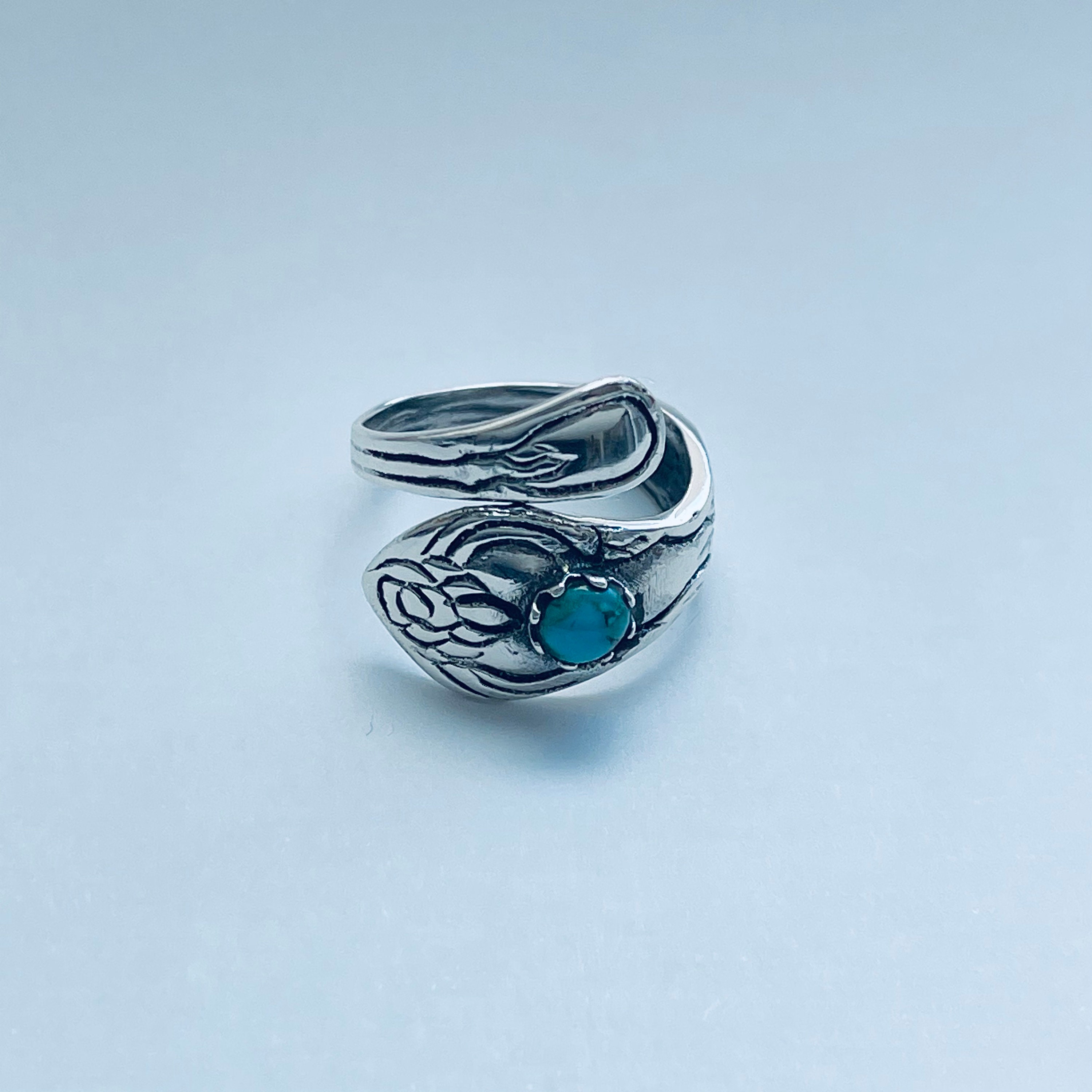 Turquoise spoon ring sale