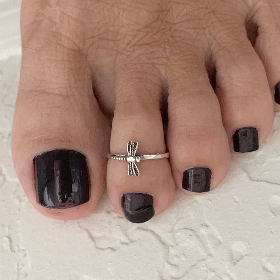 Dragonfly toe best sale ring