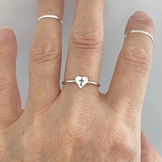 Small cross ring sale