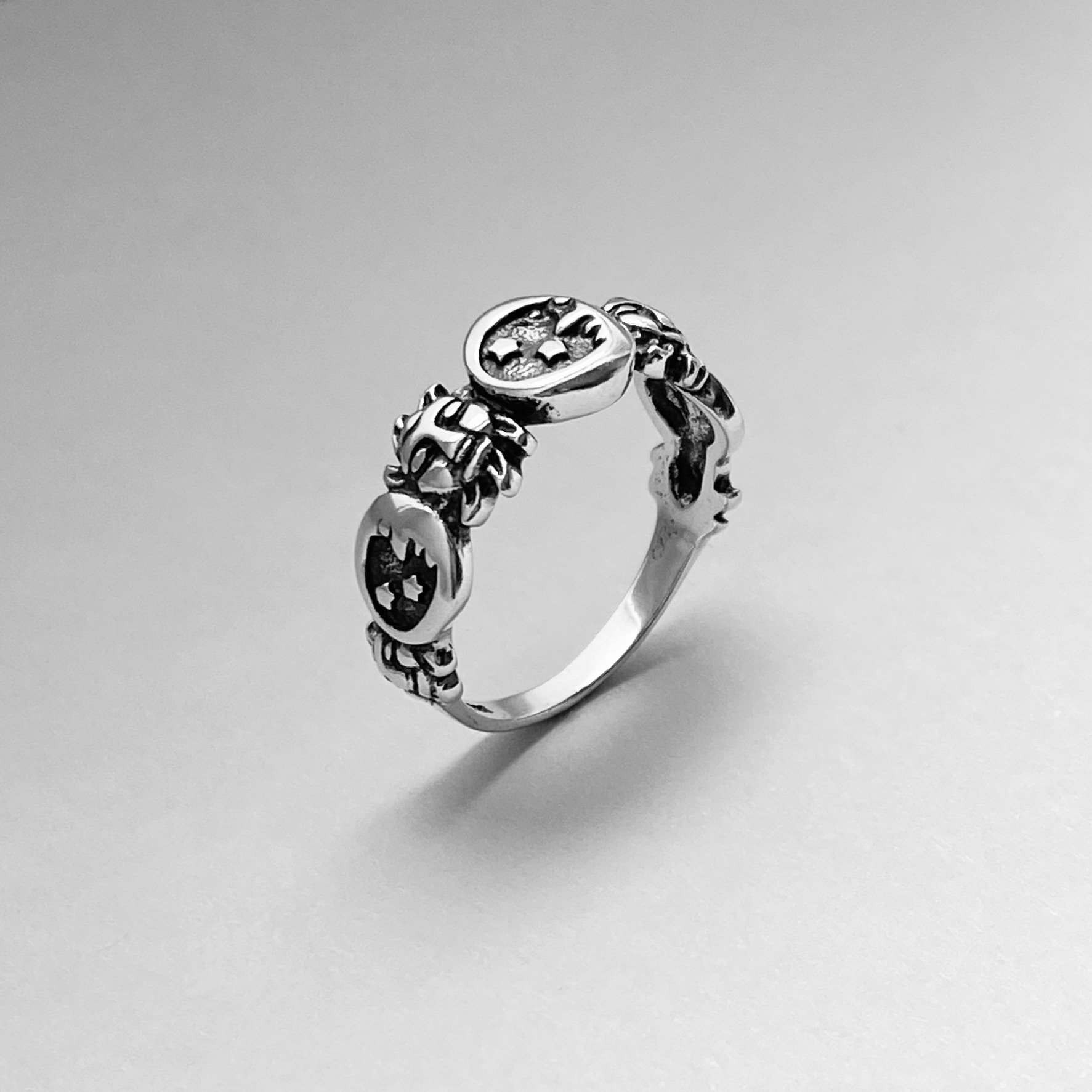 Sterling Silver Celestial Ring Silver Ring Star Ring Sun | Etsy