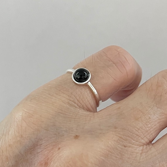 Onyx ring etsy deals