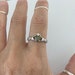 Sterling Silver Peridot CZ Claddagh Ring, August Birthstone Ring, Silver Rings, Friendship Ring, CZ Ring 