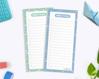 Set of 2 To Do List Notepad, Task planner, To do list planner, To do list pad magnet, Magnetic Pad, Tasks planner, Desk planner