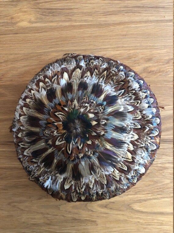 1950's feather hat