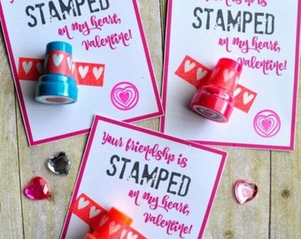 Valentine stamps gift