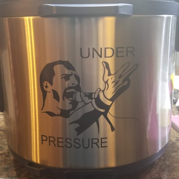 Under Pressure Decal