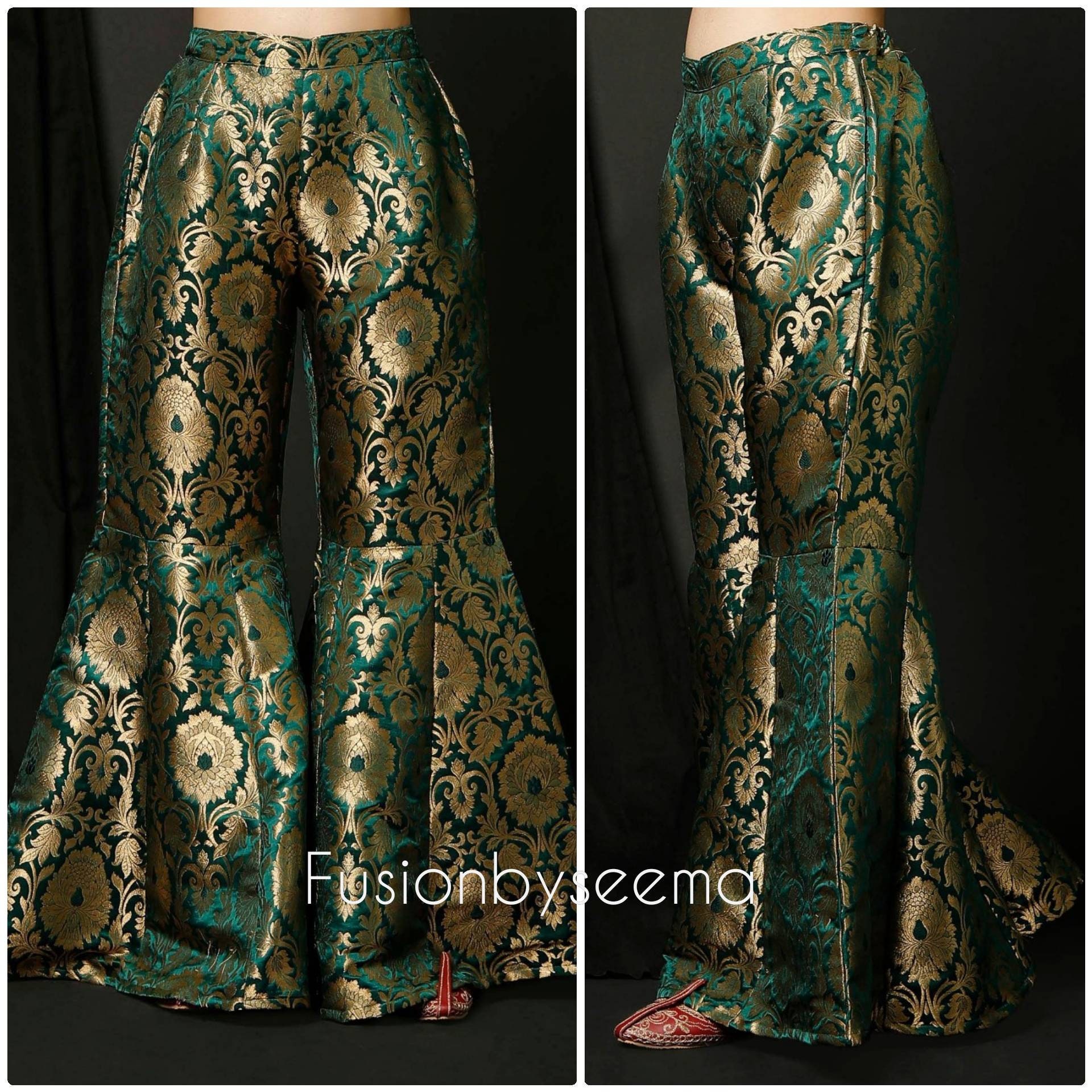 Brocade sharara pants Clearance